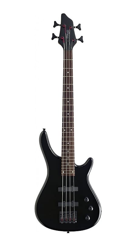 Stagg 3/4 Size Fusion 4-String Bass Guitar - Black image 1