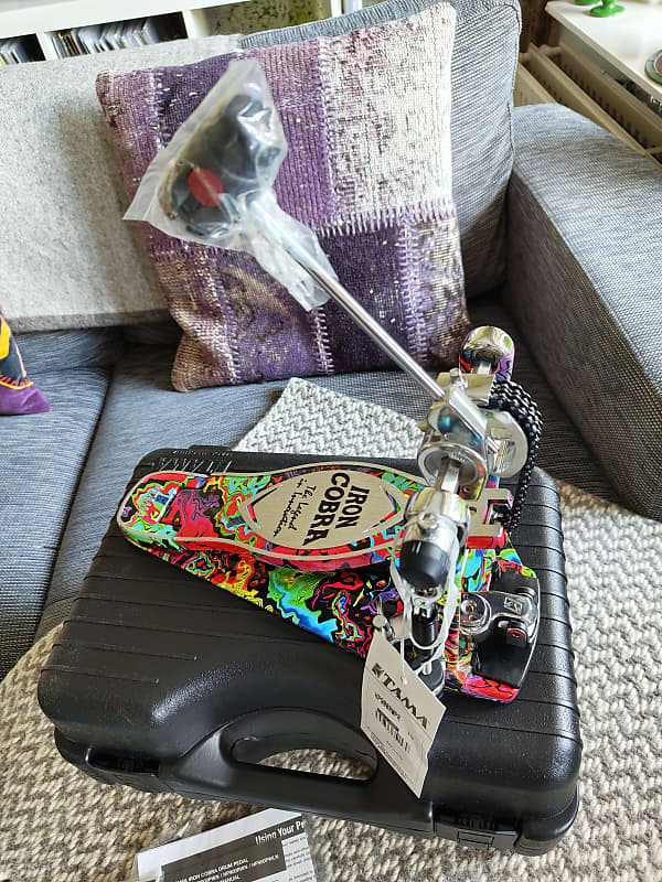 TAMA HP900RMPR Rolling Glide psychedelic rainbow image 1