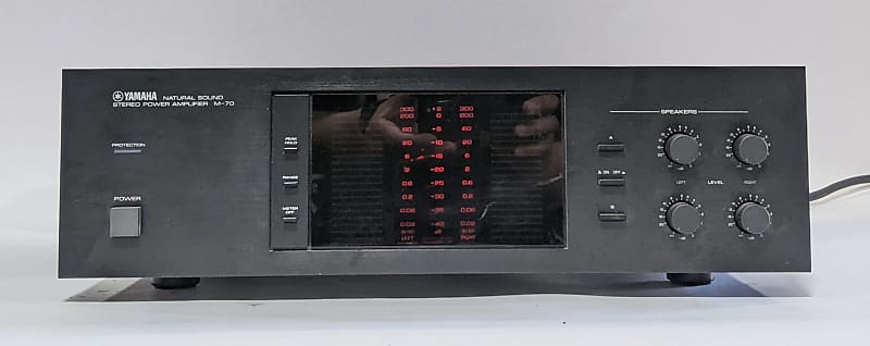 Yamaha M-70 Natural Sound Stereo Power Amplifier | Reverb