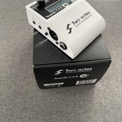 Two Notes Torpedo C.A.B. M Speaker Simulator / Amp DI 2019 - White image 2