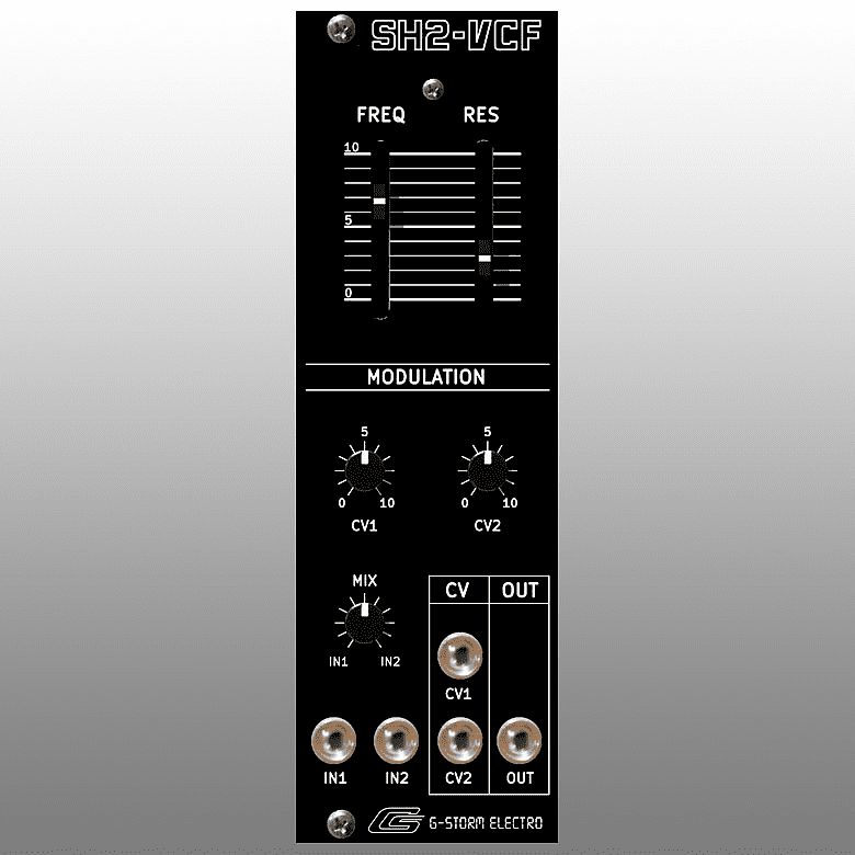 G-Storm Electro SH2-VCF r2 Eurorack Roland SH-2 Filter Adaptation image 1