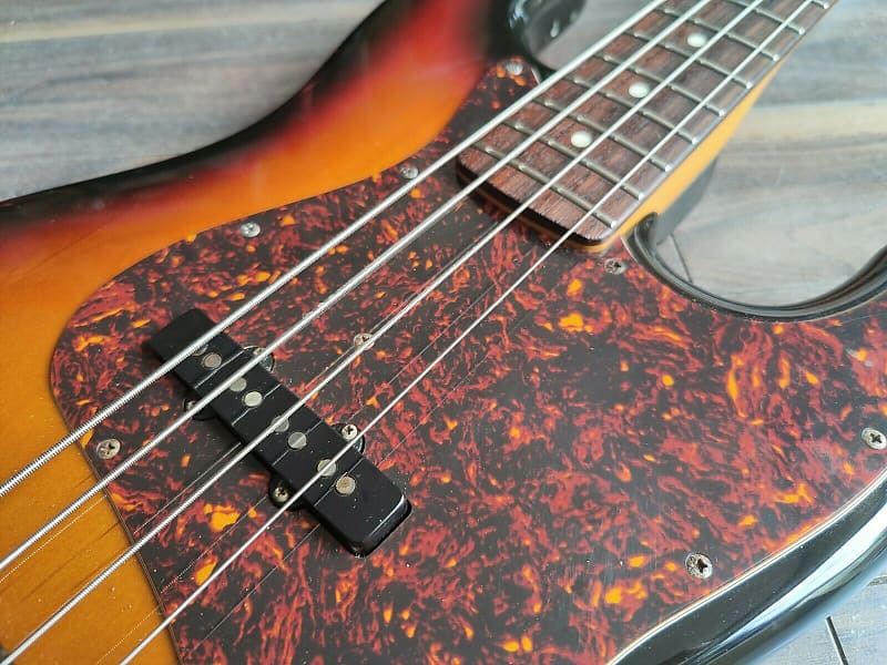 2003 History (Fujigen) Japan ZJ-CFS Jazz Bass (Sunburst