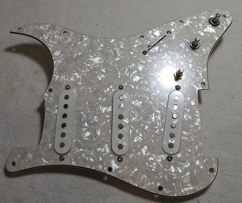 Stewmac Golden Age Loaded Pickguard 2010 Pearloid Reverb