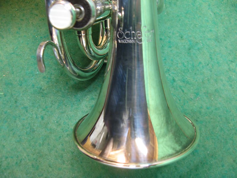 Jupiter JPT-416 Pocket Trumpet silver Musical instrument Mouthpeace