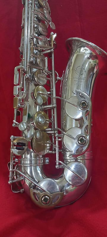 Selmer Mark VI alto silver S/N 139xxx - Silver Plating | Reverb