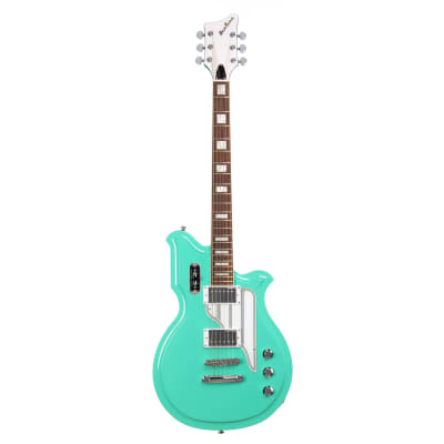 Airline Guitars MAP Baritone - Seafoam Green - 27" Scale Electric Guitar - NEW! image 4