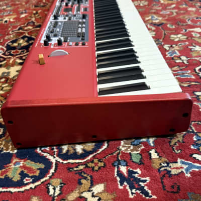 Nord Stage 3 HA88 Hammer Action 88-Key Digital Piano 2017 - Present - Red (warranty / NORD trolley bag) image 5