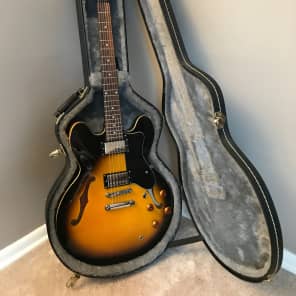 2007 Epiphone Dot ES-335 in Vintage Sunburst with Original