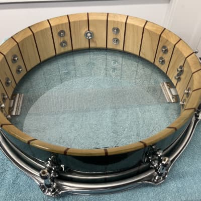Custom Maple Stave 13”x3.5” piccolo snare drum - Gloss Oil Polyurethane image 12