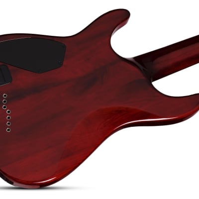 Schecter Guitar Research Hellraiser C-7 FR 7-String Electric Guitar Black Cherry image 7