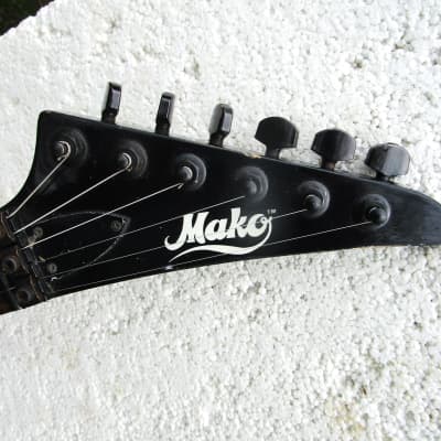 Mako Stratocaster Guitar, 1980's, Korea,  Made by Cort, Coil Tap image 2
