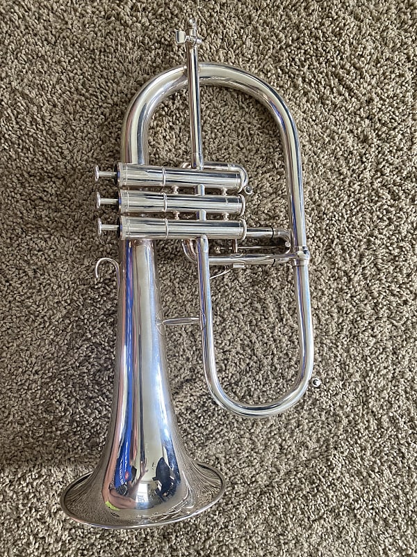 Kanstul CUSTOM CLASS Kanstul Flugelhorn Silver unlaquered Reverb