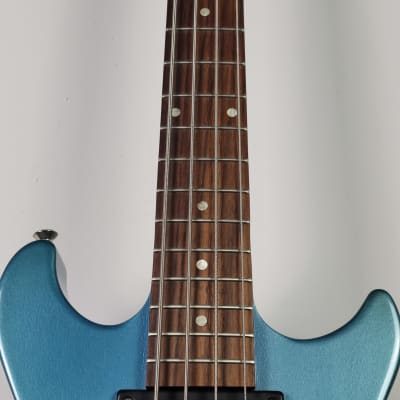 2011 Gibson Les Paul Junior DC Bass - Pelham Blue Modified image 10
