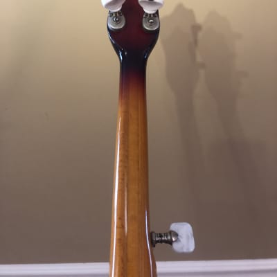 Marma 5 String Resonator Banjo 1960's Red burst | Reverb