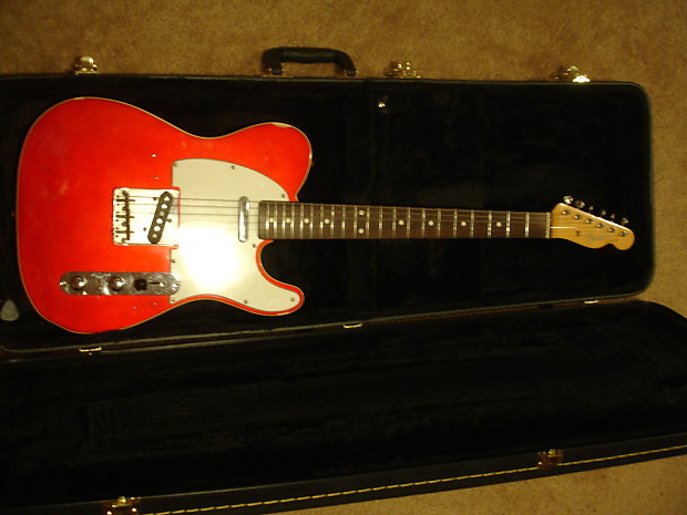 Fender TLC-62B MIJ 62 Telecaster custom 1985 Candy Apple Red