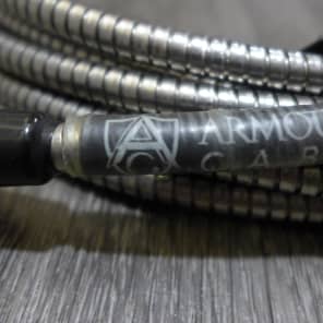 RARE Armoured Cable 24' Instrument / Guitar / Bass - VERY GOOD Condition! image 4