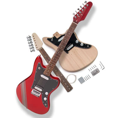 StewMac DIY Build Your Own Offset Trem Electric Guitar Kit - New for 2022! (101260) image 2