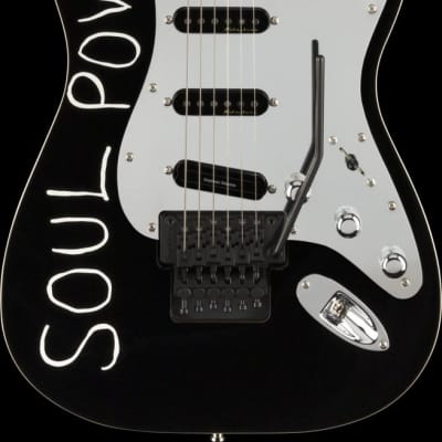 Fender Artist Series Tom Morello Soul Power Stratocaster Black With Case image 3