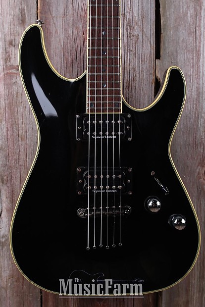 Schecter Diamond Series Blackjack Electric Guitar with Seymour Duncan HH Pickups