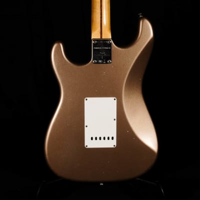 Fender Custom Shop Limited Edition '50s Stratocaster Journeyman Relic - Aged Firemist Gold With Case image 9