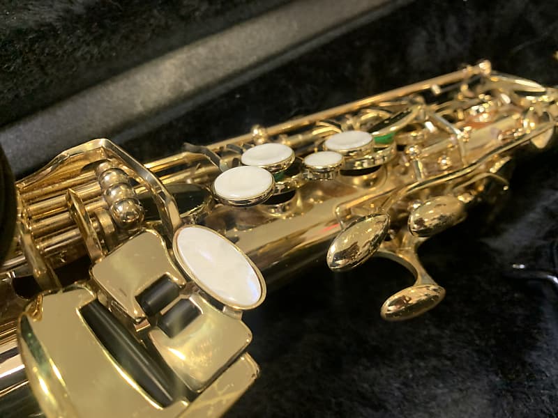Unison 5002 alto saxophone with case nice shape | Reverb