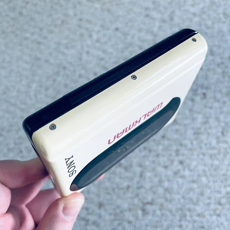 RARE] Sony WM-51 Walkman Cassette Player, Elegant White ! | Reverb