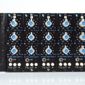 10 Vintage API 550A EQ Modules w/ Aphex PSU & Chassis Owned by Neil Young #32825 image 3