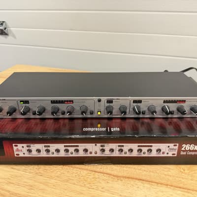 dbx 266xs Dual-Channel Compressor / Gate | Reverb Canada