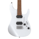 Ibanez AZ2402 Prestige 6-String Electric Guitar with Case - Pearl White Flat