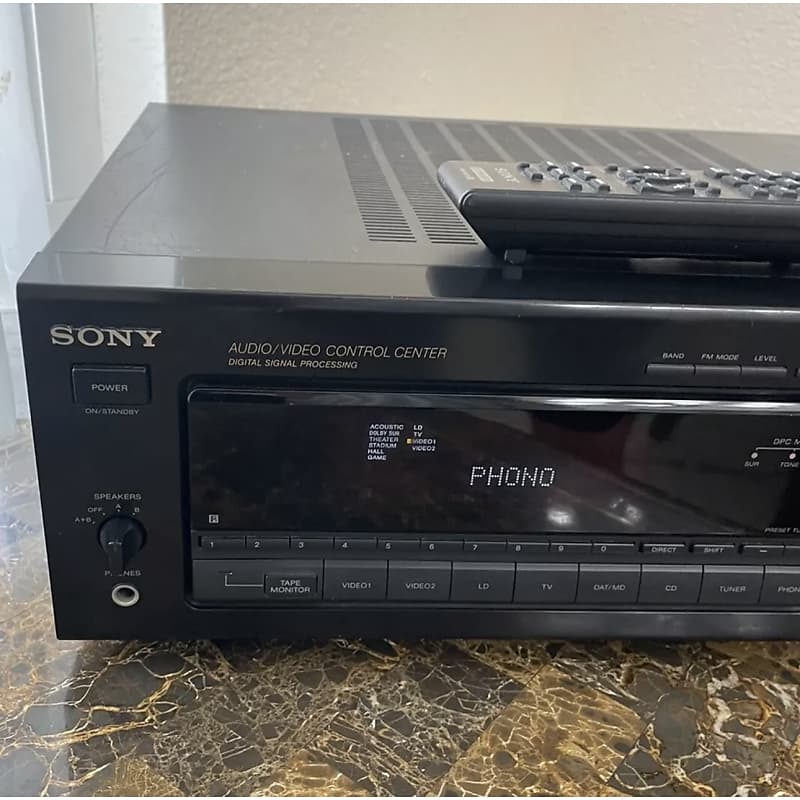 Sony STR-D865 AV Receiver Tuner Dolby Surround offers Digital Audio Video Works