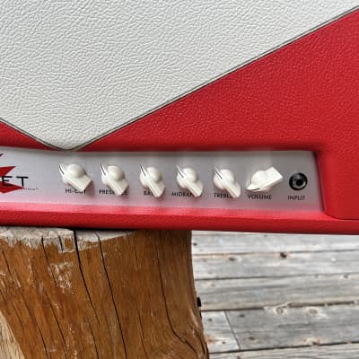 Komet 60 Red and White w/ Silver Control Panel image 4