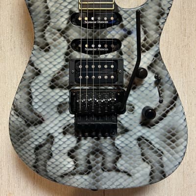 Jackson Death Angel 1991 Blue Snakeskin