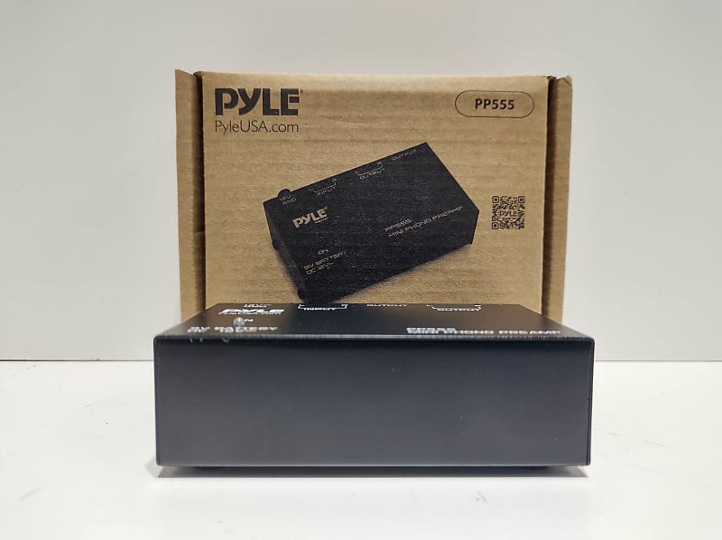 Pyle PP555 Ultra Compact Phono Turntable Pre-Amplifier image 1