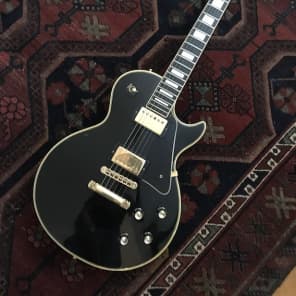 Gibson Les Paul Custom Ex John Squire STONE ROSES 1976 Black image 1