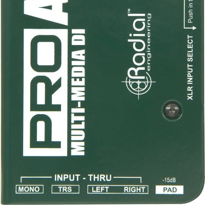 Radial ProAV1 DI Passive Multimedia Direct Box image 3