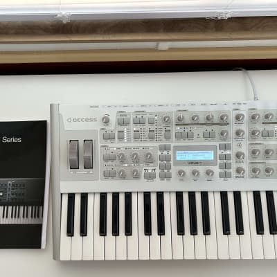 Access Virus TI2 Polar 37-Key Digital Synthesizer 2010s - Aged Polar White