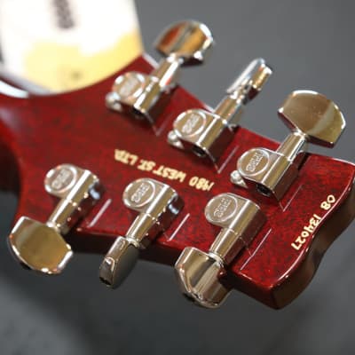 2008 PRS 1980 West Street Limited Double-Cut  Electric Guitar Vintage Cherry Quilt Top + OHSC image 21