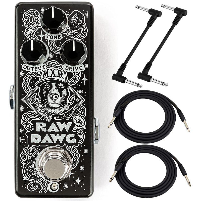 MXR EG74 Raw Dawg Overdrive Effects Pedal with Cables image 1