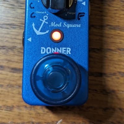 Donner Mod Square Chorus Phaser Flanger Vibrato Tremolo Rotary 2020's for sale