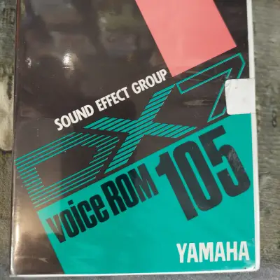 Yamaha DX7 Voice ROM 105 Cartridge with Box and Manual
