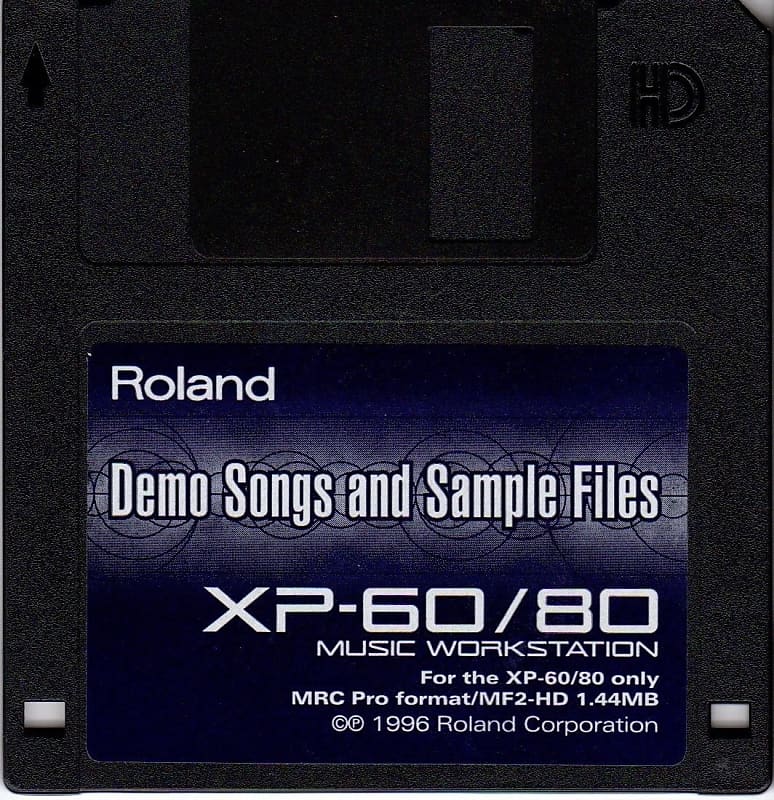 Roland XP-60/80 Factory Demo Disk image 1