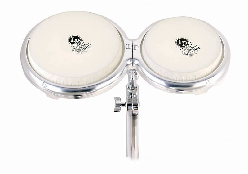 LP Latin Percussion Giovanni Compact Bongos w/ Mounting Post image 1