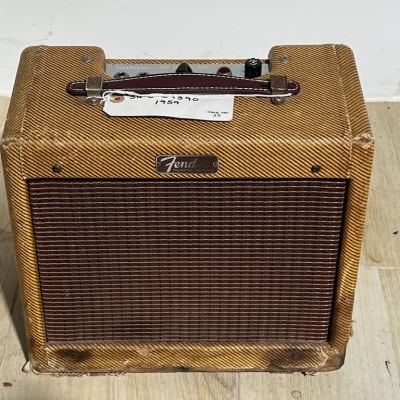 Fender Champ Amp 1959 - a very clean all original Tweed Champ serviced by Lee Jackson. image 2