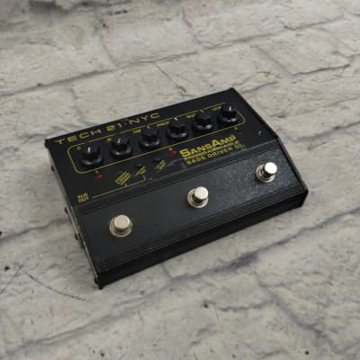 Tech 21 Sans amp programmable bass driver DI with box | Reverb