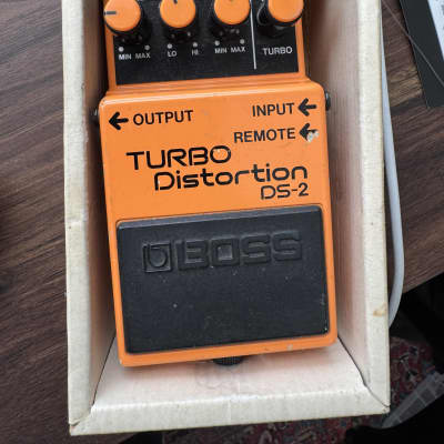 BOSS TURBO Distortion DS-2 1989年 日本製 BOSS DS-2 TURBO Distortion Guitar Effects Pedal MIJ 1989