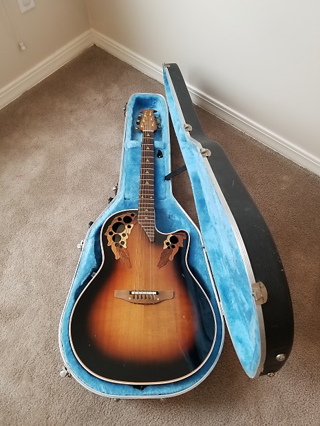 オベーション　ovation 1868 スーパーシャロウ　サンバースト　USA オベーション ovation 1868 スーパーシャロウ サンバースト USA