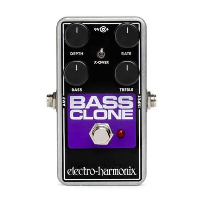 Electro-Harmonix EHX Bass Clone Analog Bass Chorus Guitar Effects Stompbox Pedal image 1