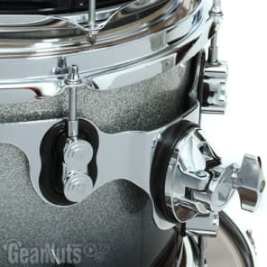 PDP Concept Maple Shell Pack - 5-piece - Silver To Black Sparkle Fade image 5