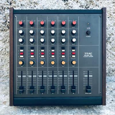 TEAC Model 2A Vintage RARE '80s Analog Audio Mixer (Made in