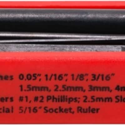 Genuine Fender 14-in-1 Guitar/Bass Multi-Tool Maintenance 099-0654-020 image 5